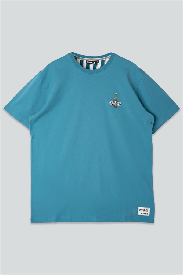 Lakor Mini Bottle T-shirt - Harbor Blue